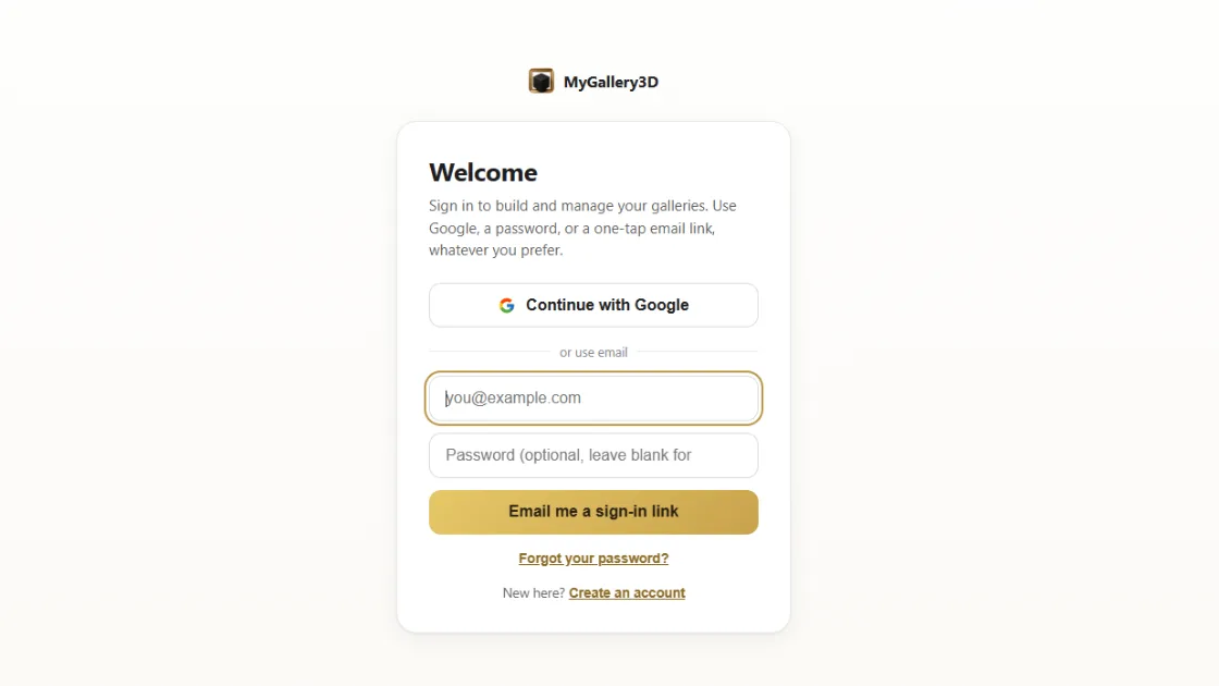 Enter your email
